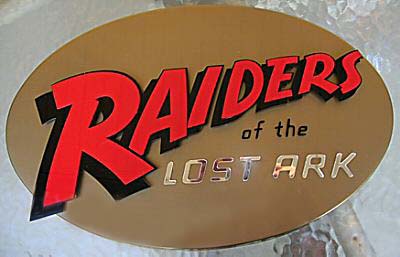 RAIDERS plastic sign