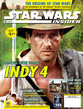 Star Wars Insider Indy cover